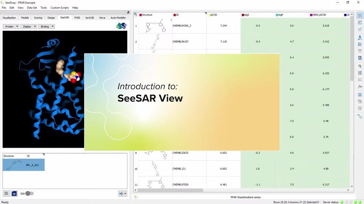 Modules and Features: SeeSAR View