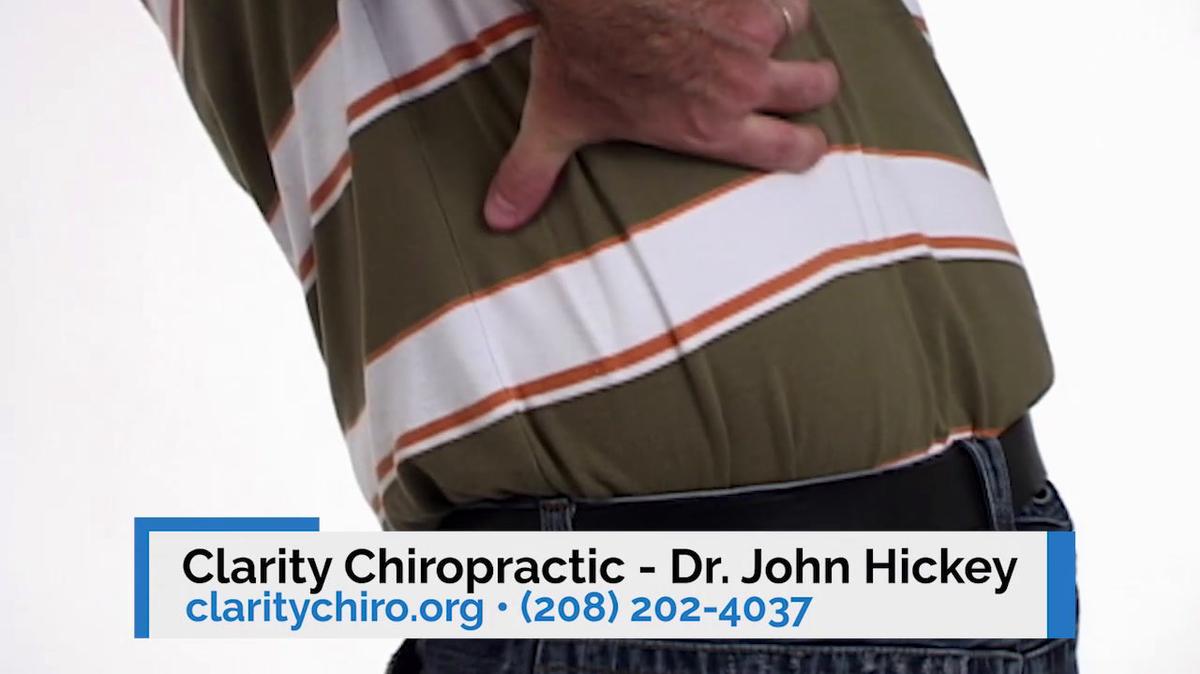 Chiropractor in Boise ID, Clarity Chiropractic - Dr. John Hickey