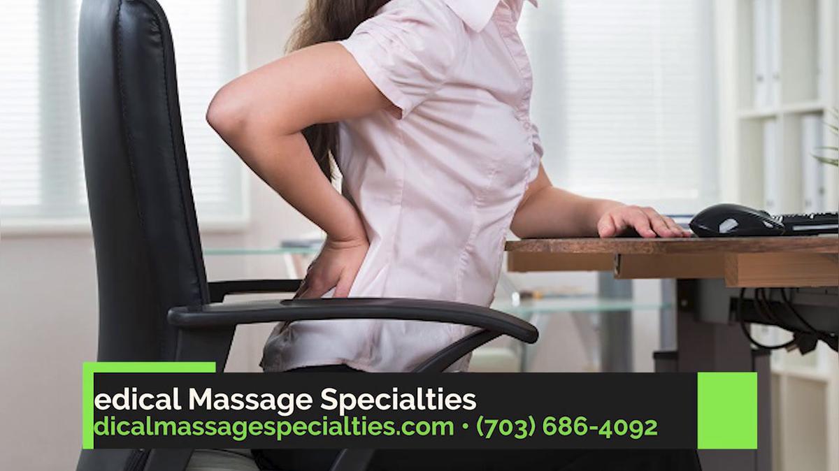 Massage Therapy in Manassas VA, Medical Massage Specialties