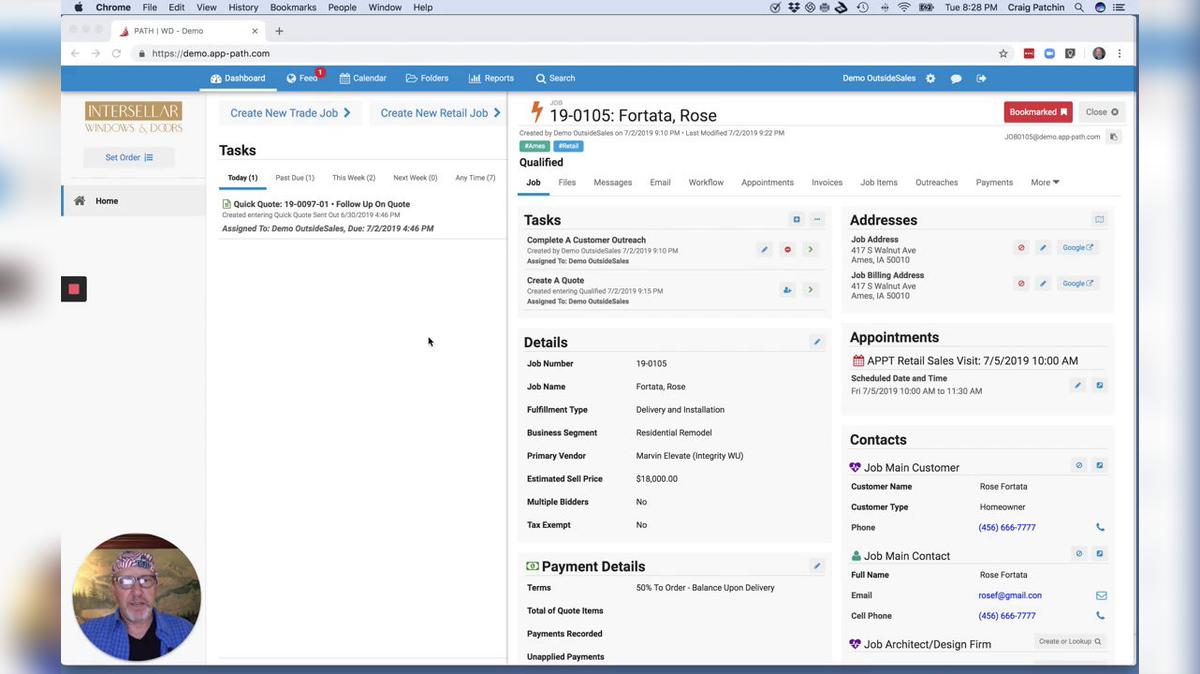 WD Demo-New Retail Job-Video 4 [Create Professional Quick Quote_ Email to Client].mp4