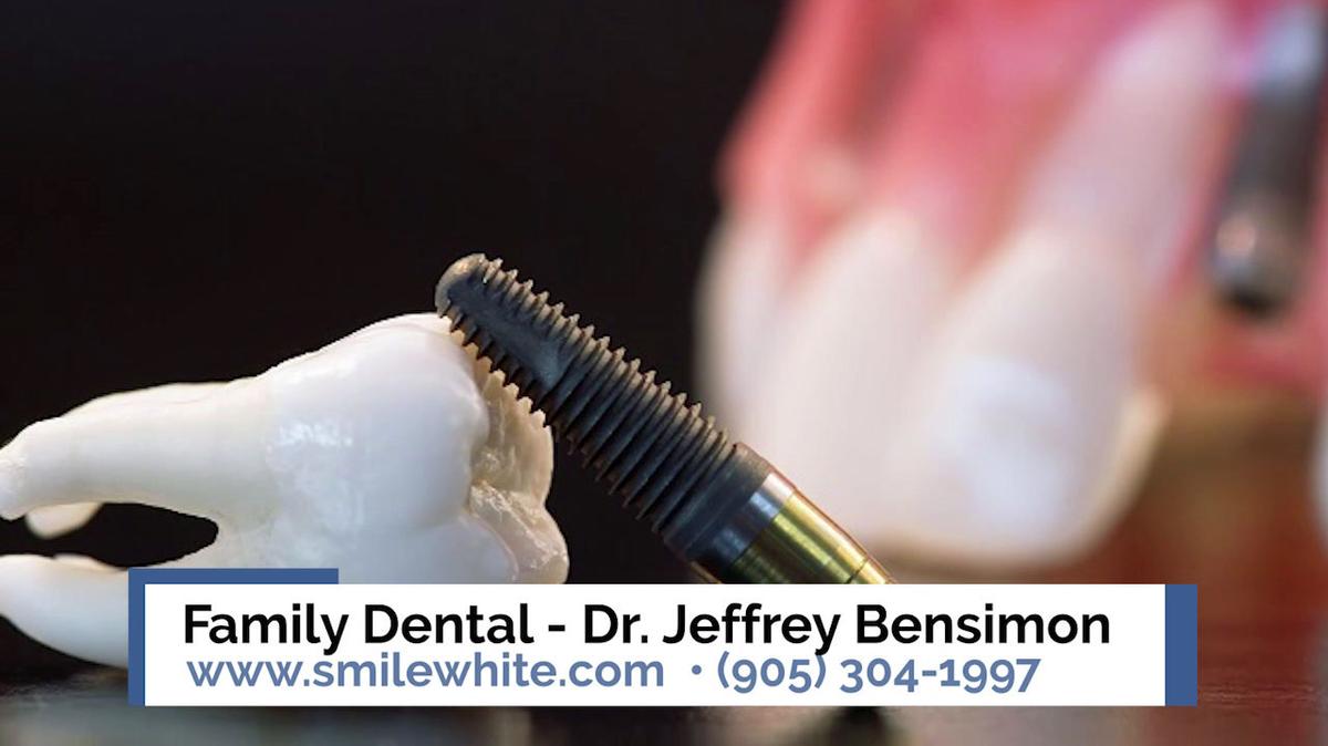 Dentist in Ancaster ON, Family Dental - Dr. Jeffrey Bensimon
