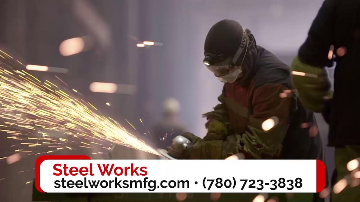 Welding in Yellowhead County AB, Steel Works