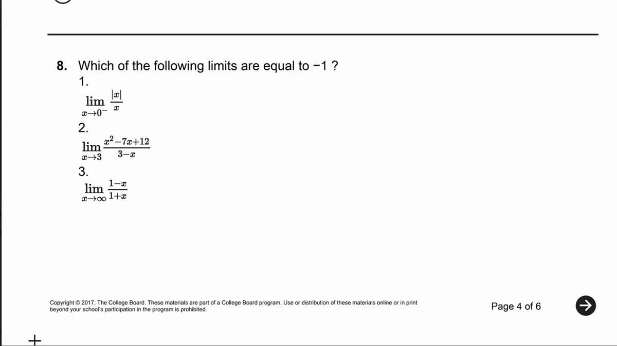 Limits Review 1 Question 8 Homework Help AP Calculus.mp4