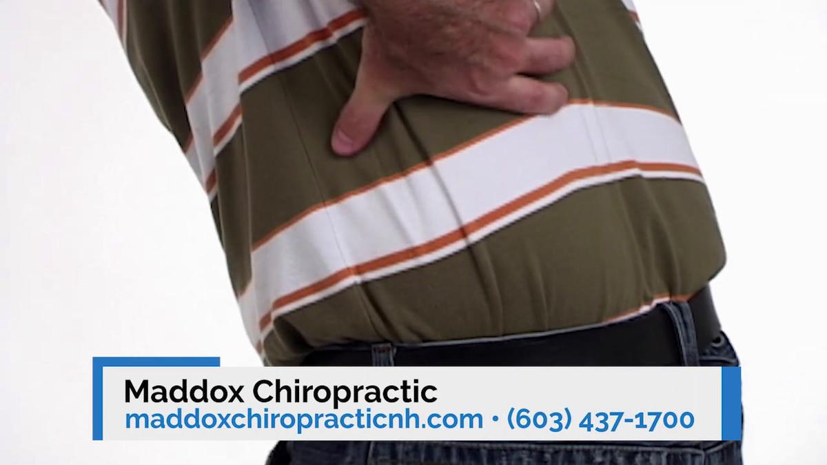 Chiropractor in Londonderry NH, Maddox Chiropractic