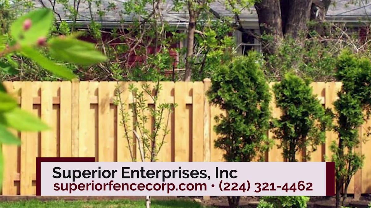 Fence Installation in Hainesville IL, Superior Enterprises, Inc