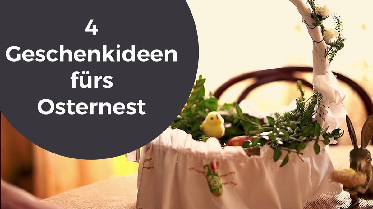 4 Geschenkideen fürs Osternest