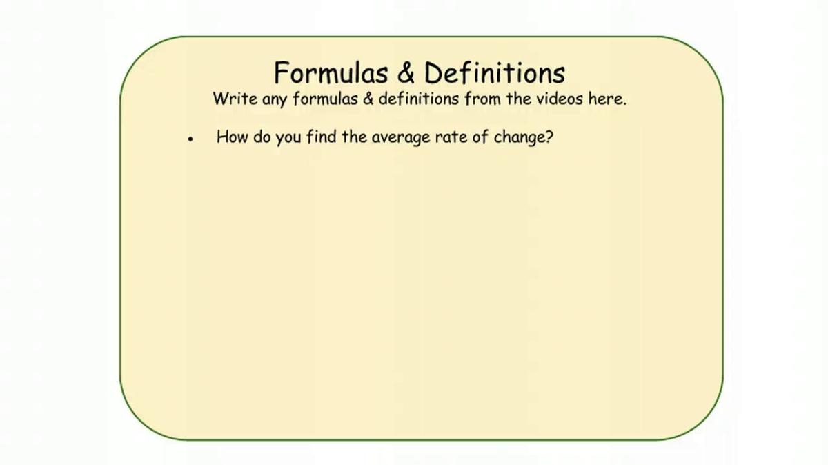 Supplemental Math I_ Comparing Rates of Change Intro.vid