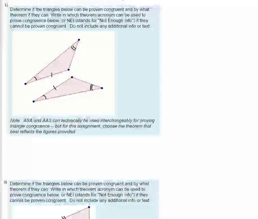 Math I Supplemental Homework Help Triangle Congruence.mp4