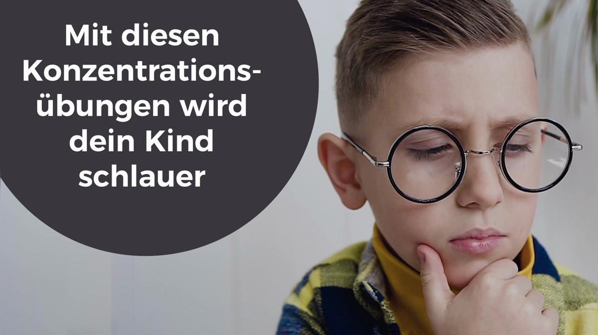 Mit diesen Konzentrationsübungen wird dein Kind schlauer