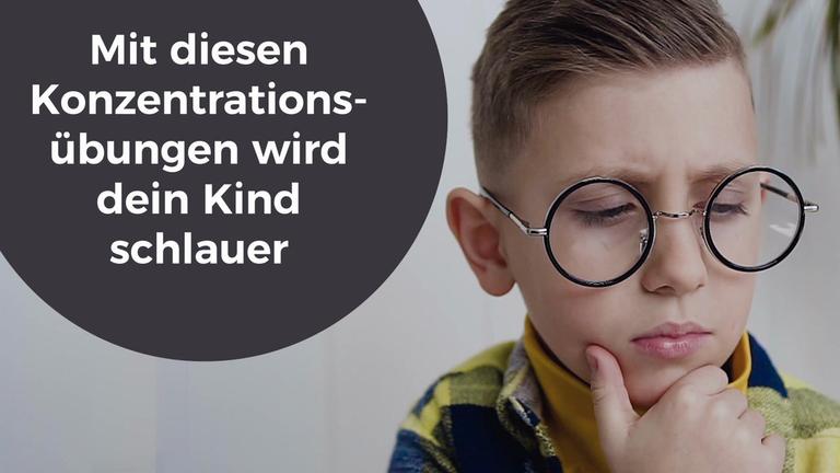 Mit diesen Konzentrationsübungen wird dein Kind schlauer