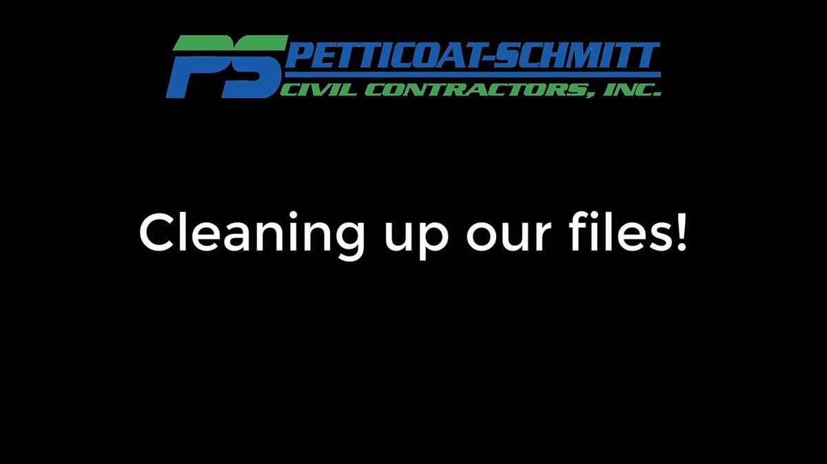Cleaning up files on our server