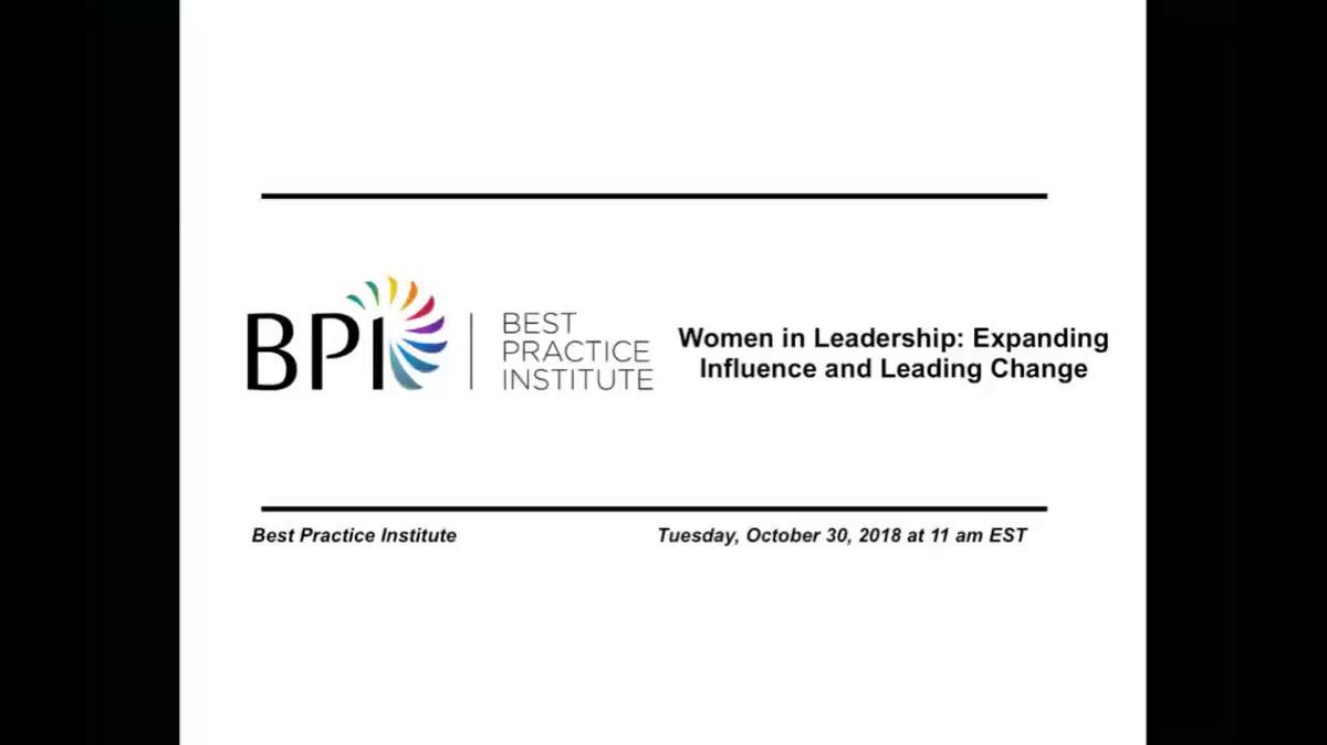 Women in Leadership Expanding Influence and Leading Change-20181030 1504-1.mp4