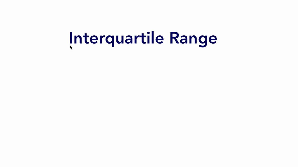 Interquartile Range.mp4