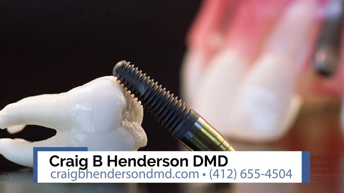 Dental Services in Pittsburgh PA, Craig B Henderson DMD