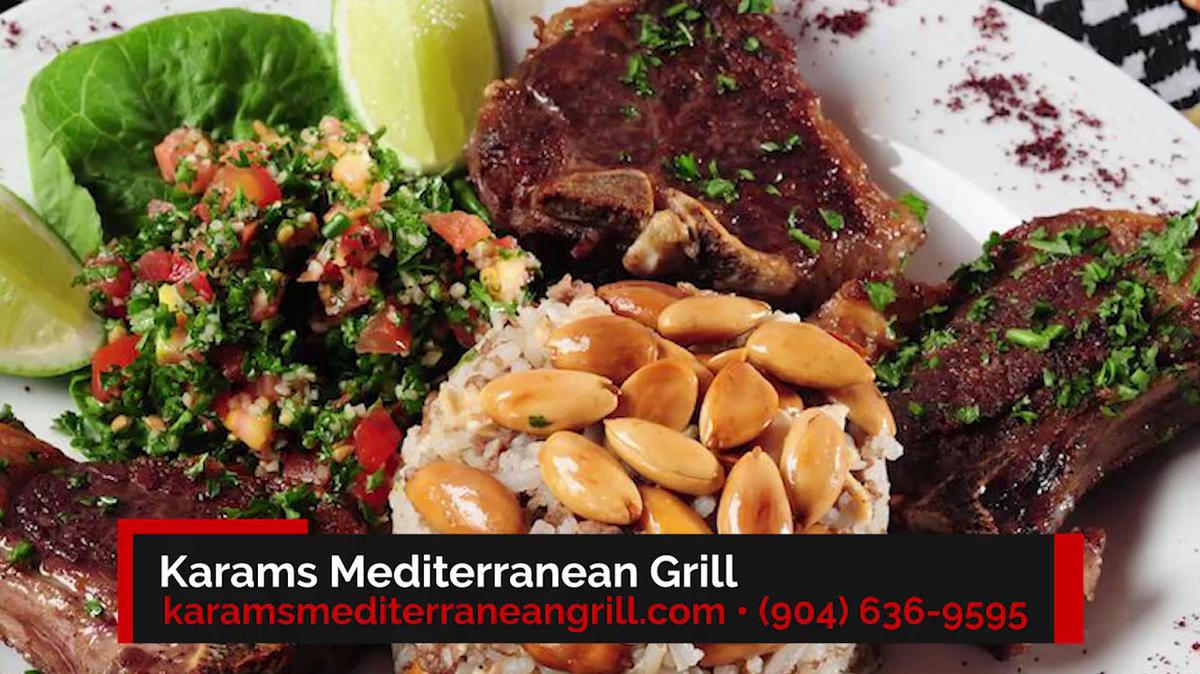 Restaurants in Jacksonville FL, Karams Mediterranean Grill