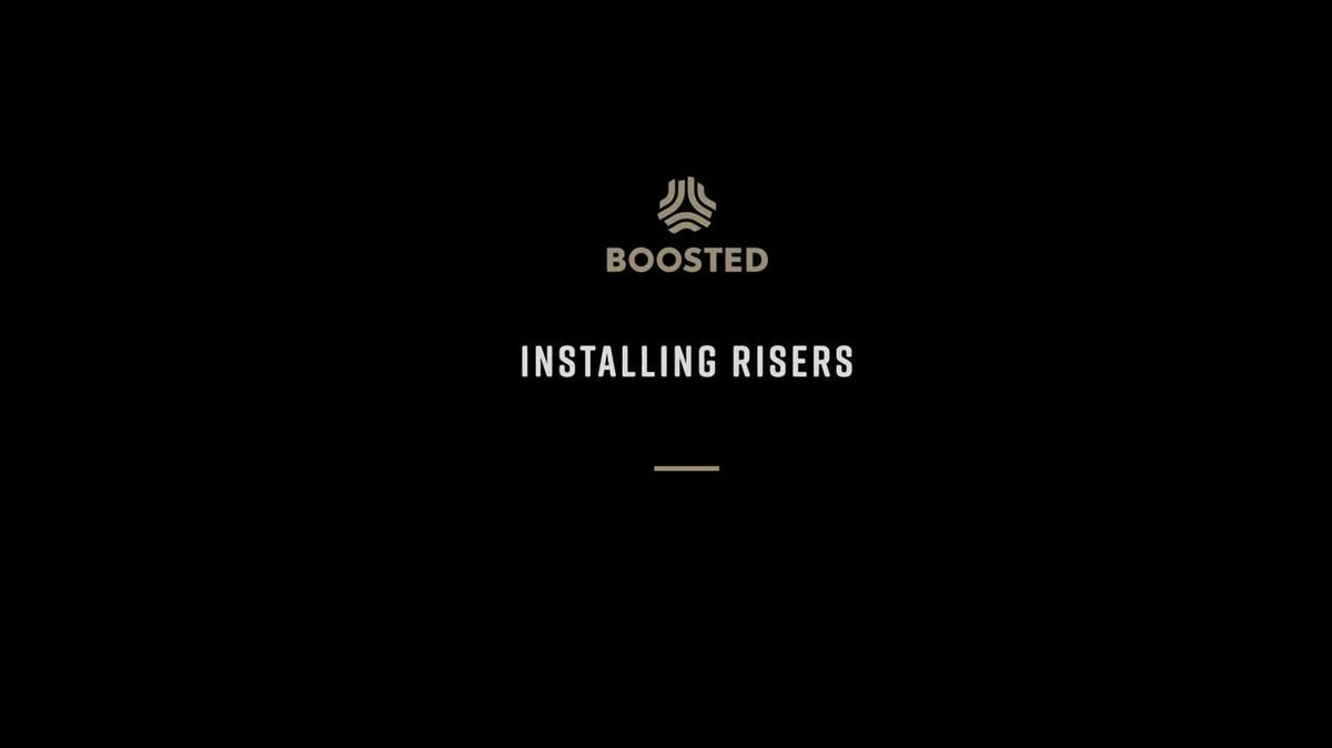 Boosted Boards - 2nd Generation Extended Range Battery Riser Installation.mkv