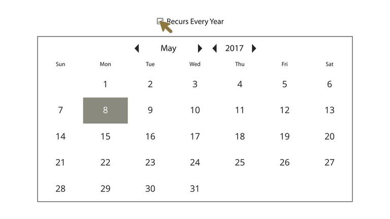 Date Alerts