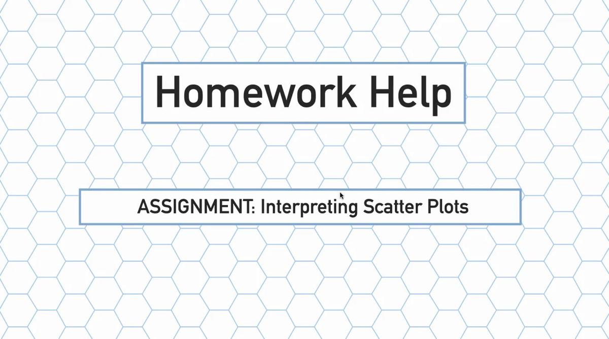 Intro Stats Q3 Interpreting Scatter Plots HH.mp4