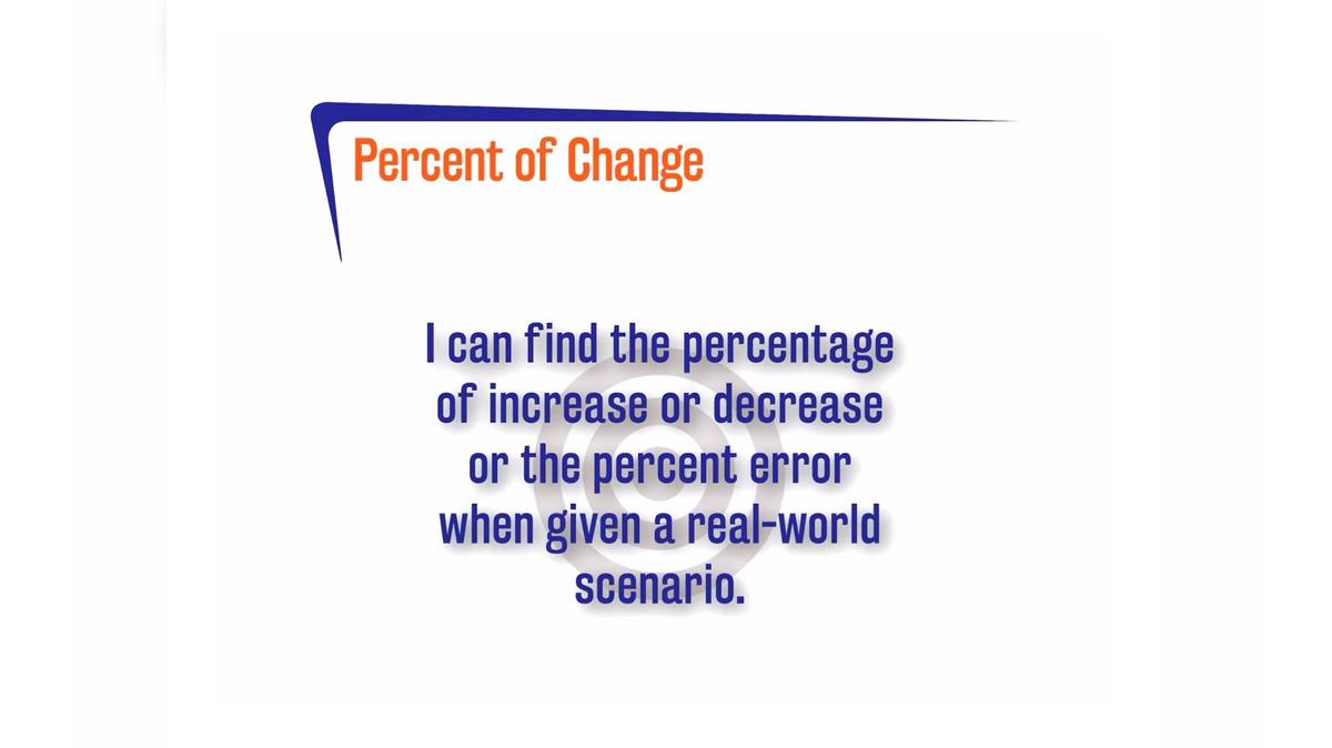 CoreSP 2.3.3 Percent of Change