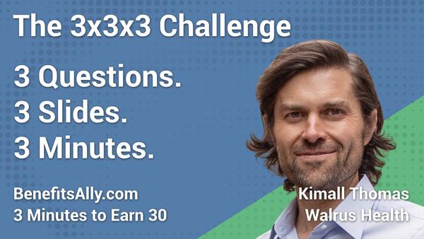 Walrus Health - 3x3x3 Challenge with Kimball Thomas