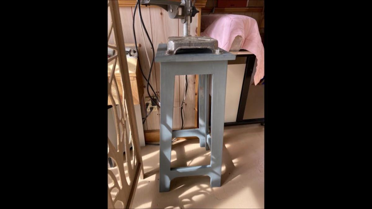 hand drawn  machine stand  to digitize