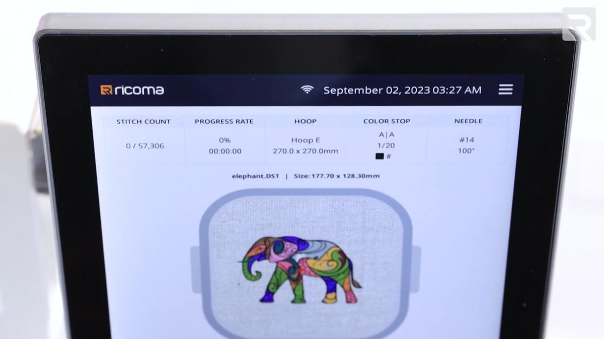 Ricoma's Machine Demos 