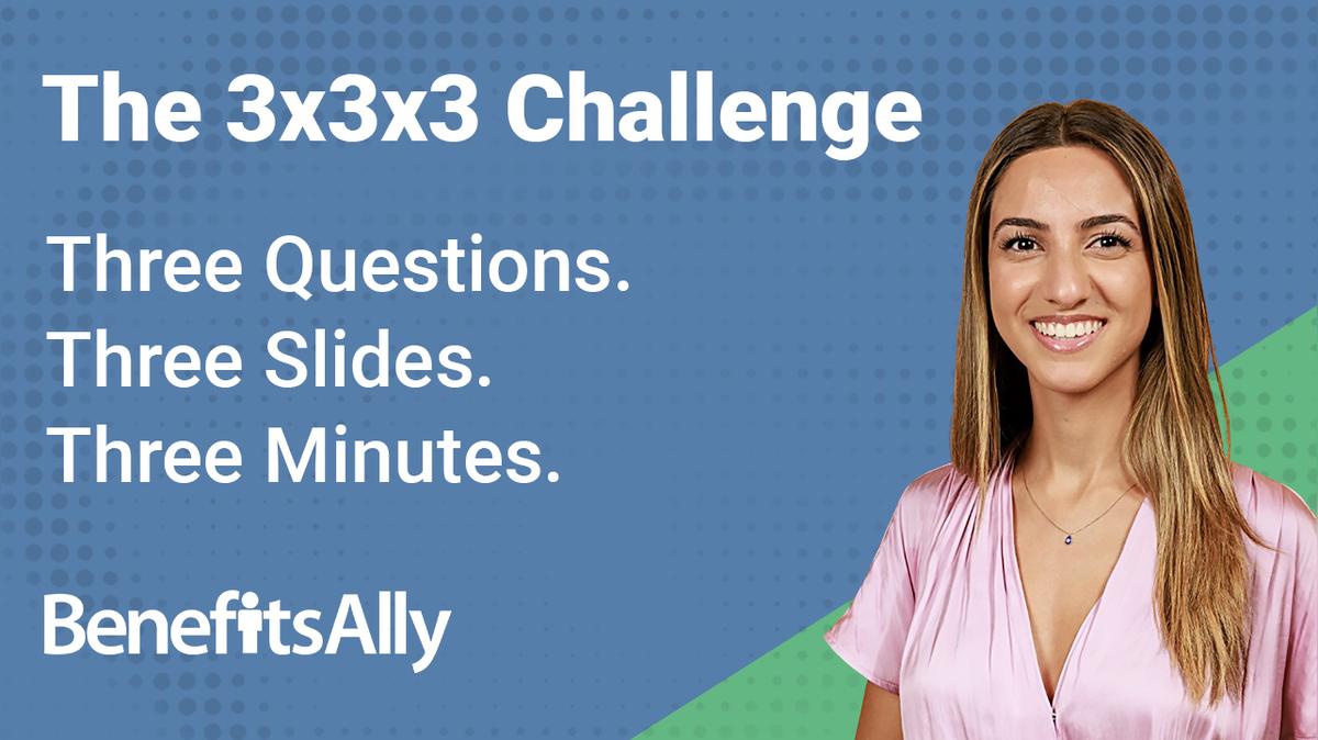 Handl Health - 3x3x3 Challenge with Shapari Samimi