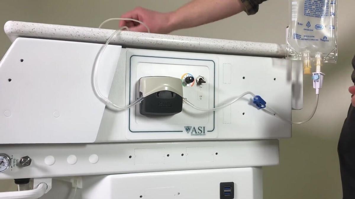 Installing Irrigation Peristaltic Tubing on ASI Delivery System [66-4026]