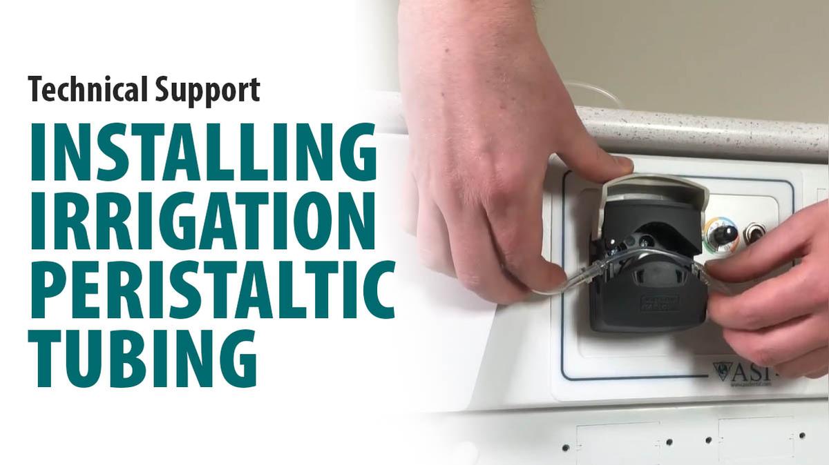 Installing Irrigation Peristaltic Tubing on ASI Delivery System [66-4026]