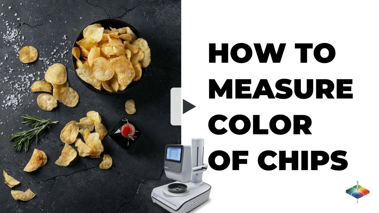 How to measure the color of Chips | HunterLab