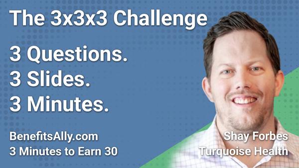 Turquoise Health - 3x3x3 Challenge with Shay Forbes