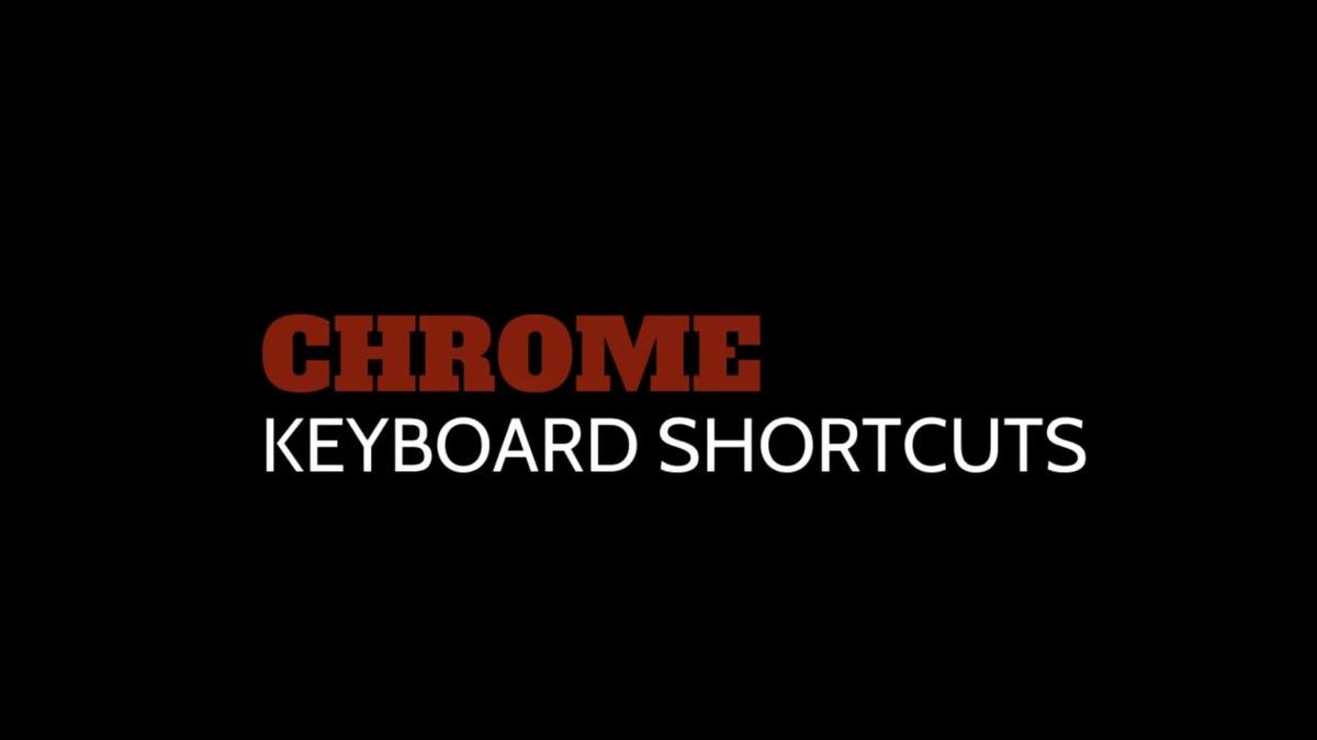TC Chrome Keyboard Shortcuts 52024