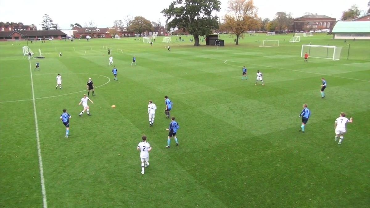Shrewsbury School (Second Goal - 2-1) v Manchester Grammar School 12th November 2016
