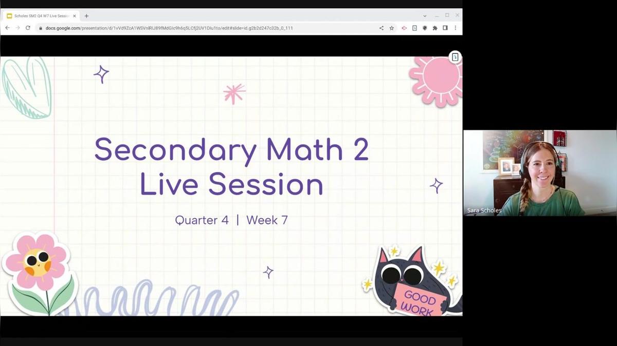 Scholes SM2 Q4 W7 Live Session Recording