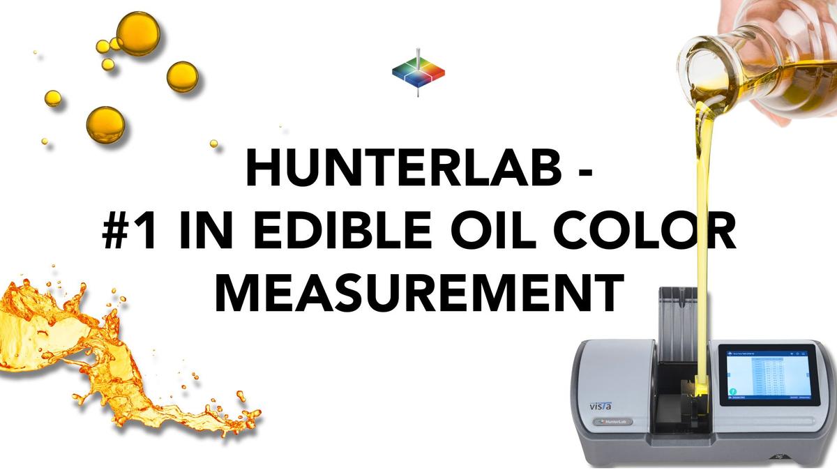 HunterLab - the Best Spectrophotometer to Measure the Color of Edible Oils