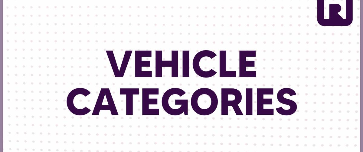 Optimize Operations Video 5.3 - Vehicle Categories