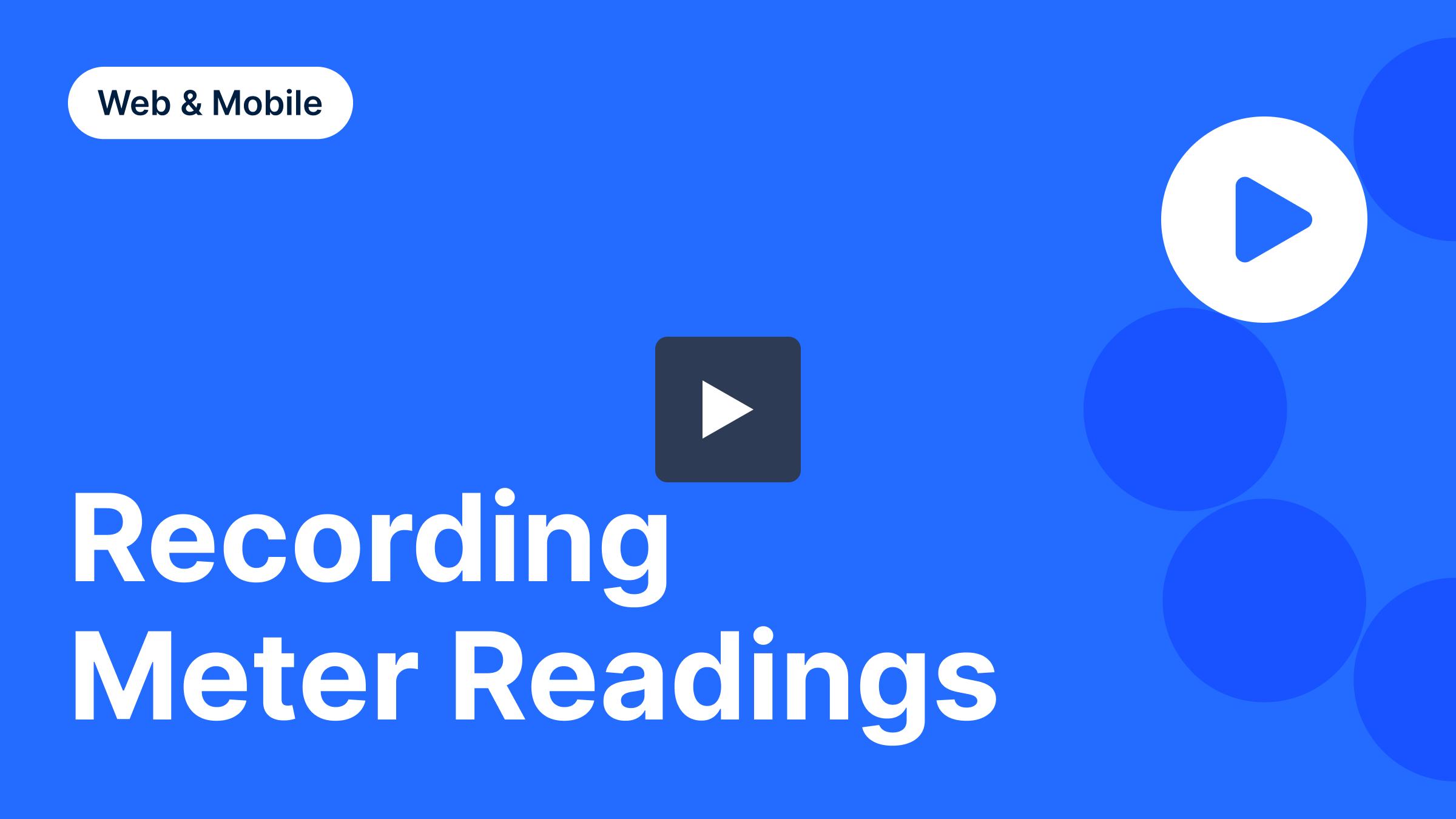Recording Meter Readings | Video Library