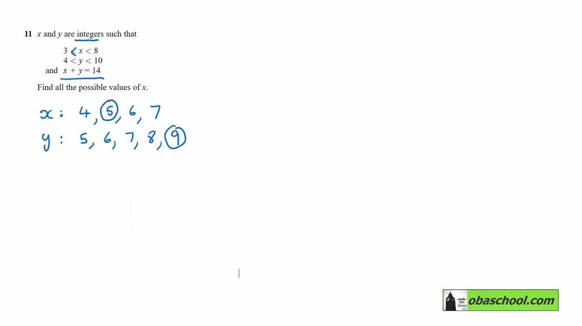 Edexcel GCSE Maths Past Papers November 2022 Paper 3 Higher Q11
