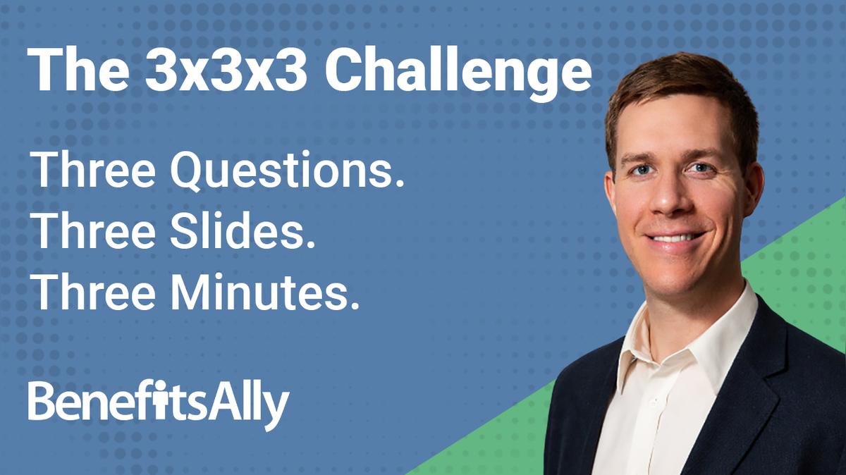 Specialty Care Management - 3x3x3 Challenge with Will Rumsey
