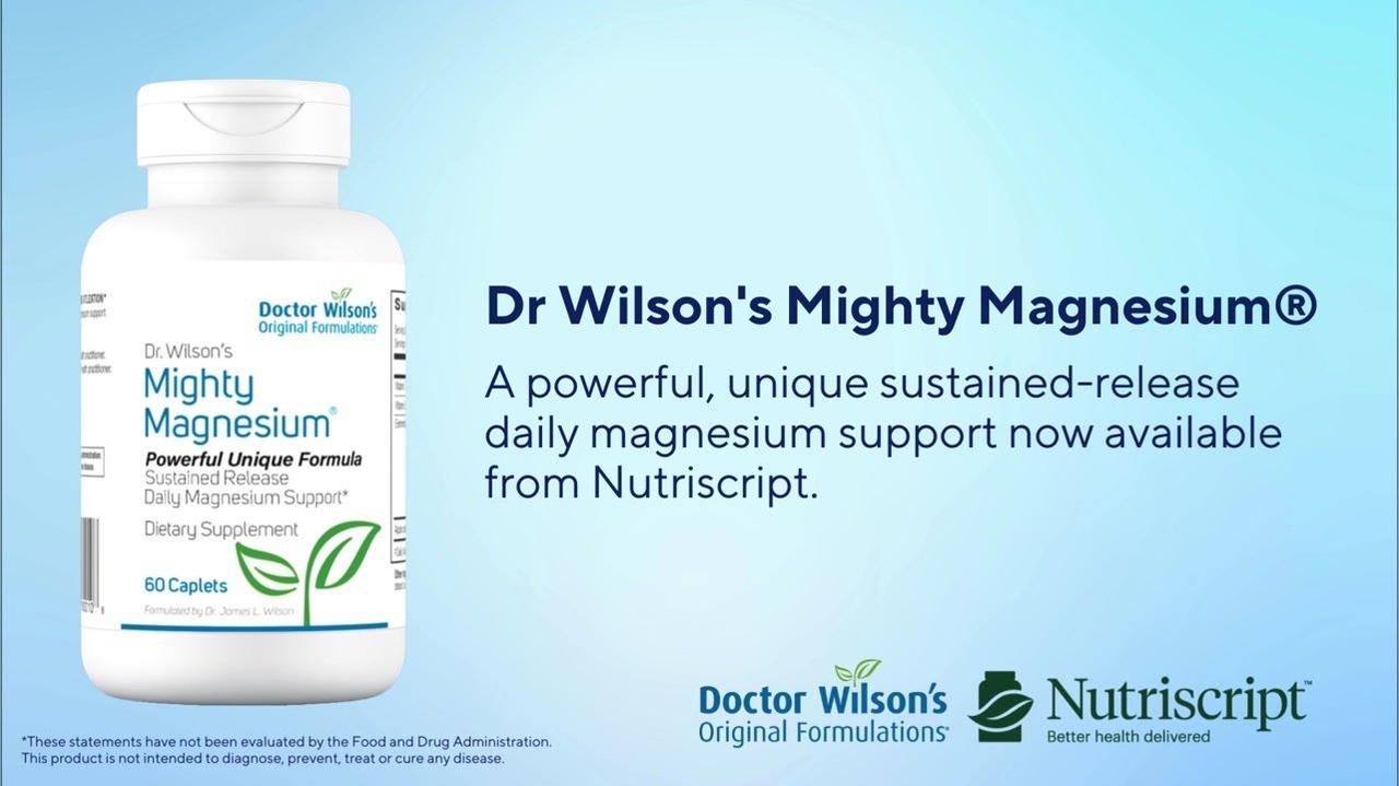 Dr Wilson Mighty Magnesium Introduction