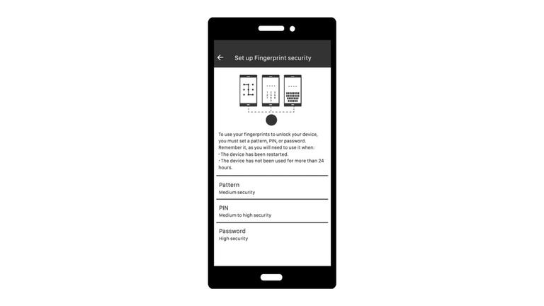 Fingerprint Login