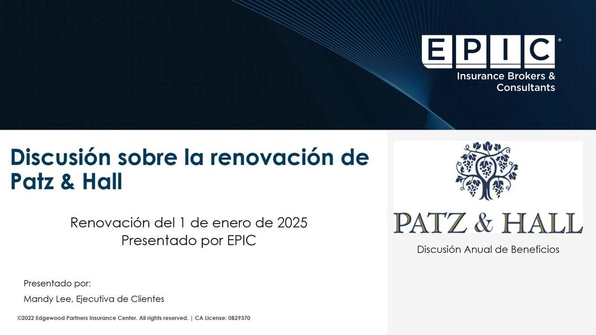 Patz &amp; Hall Spanish OE Benefit Review 2025
