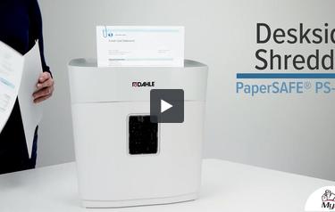Deskside Shredder PaperSAFE PS-100 Demo Video
