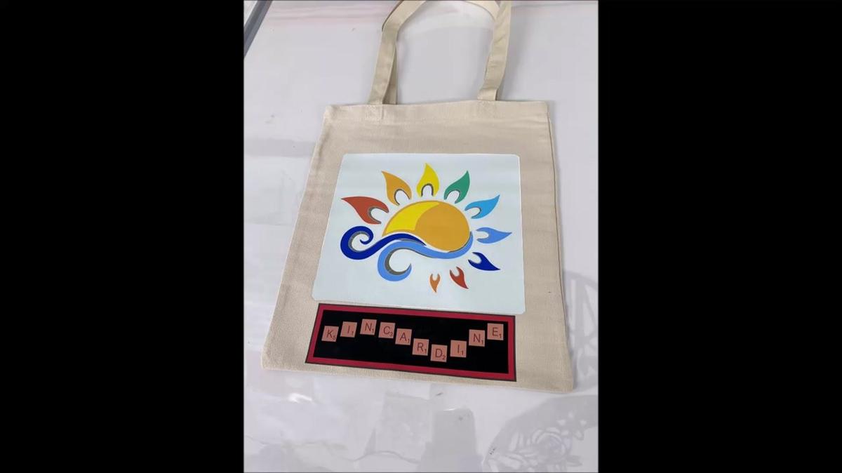sun tears tote bag