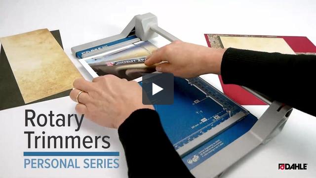 Dahle Rotary Trimmers Personal Series Demo Video