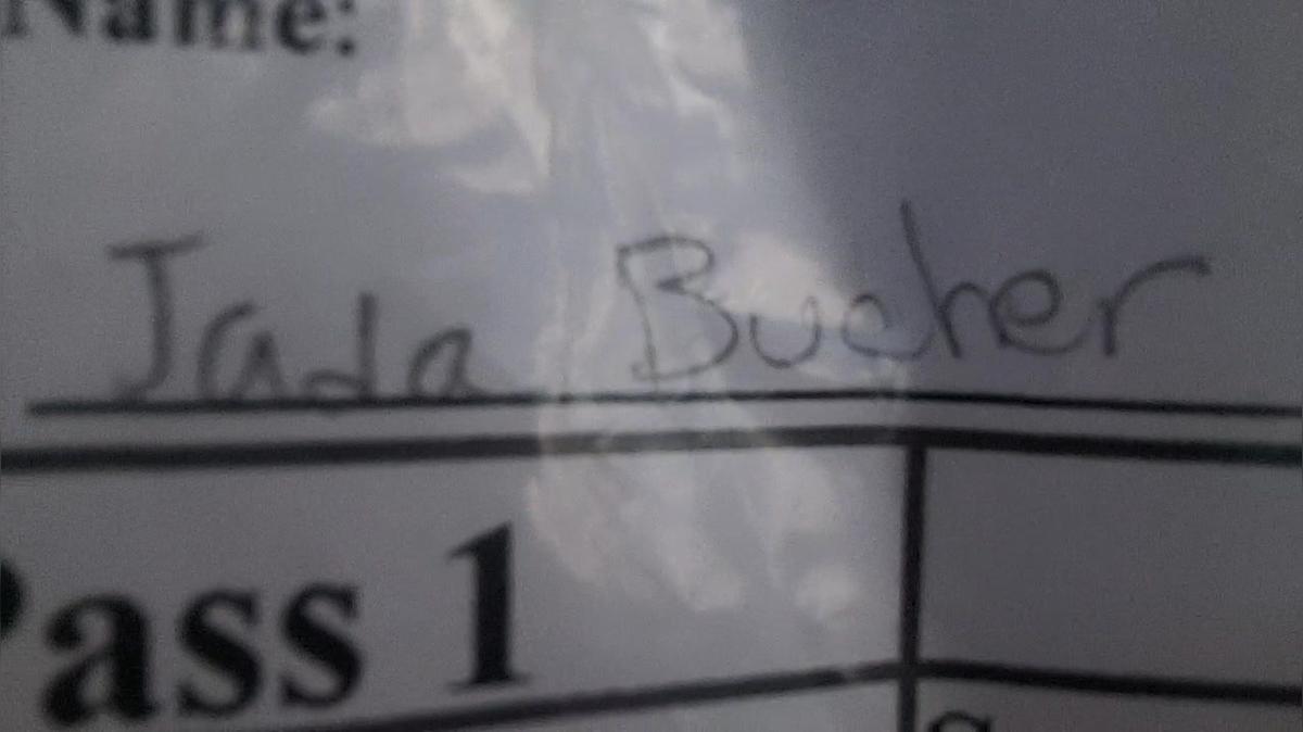 Jada Bucher G1 Round 1 Pass 1