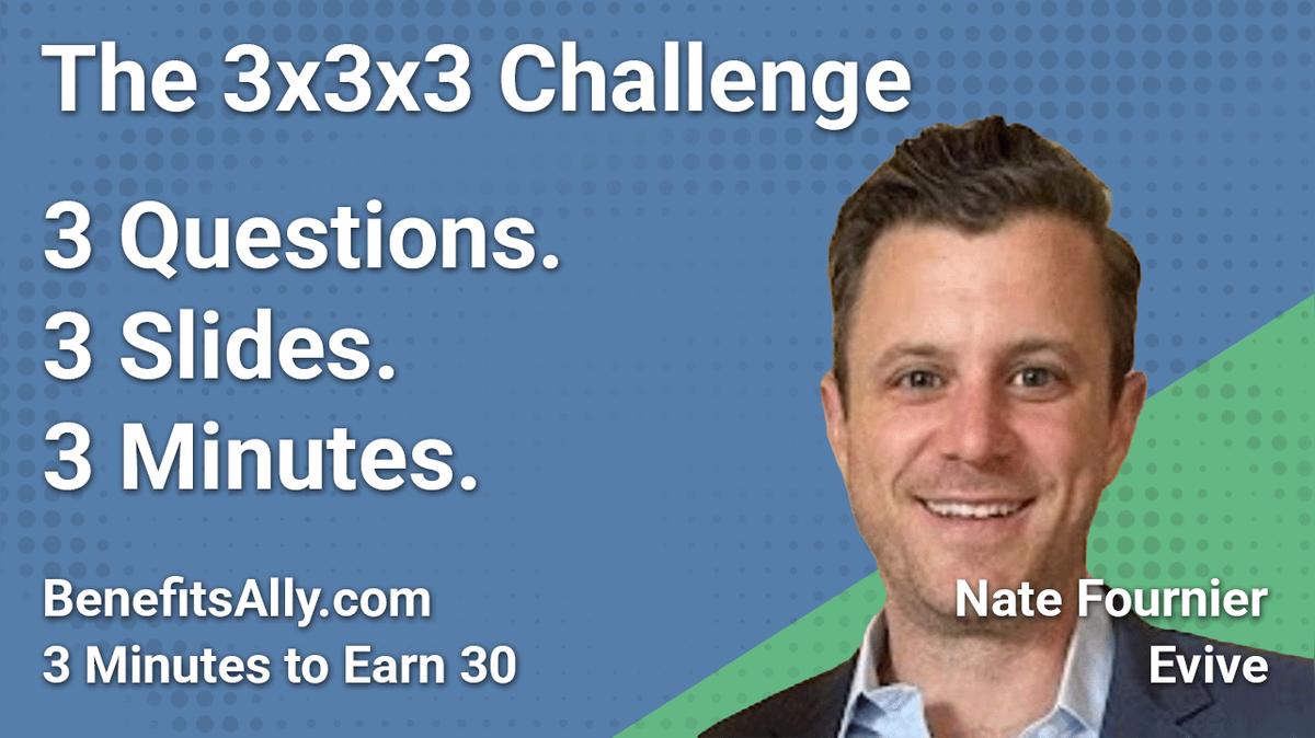 Evive - 3x3x3 Challenge With Nate Fournier