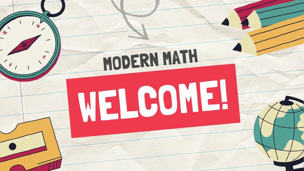 Modern Math - MAP Video - Julie Crisp