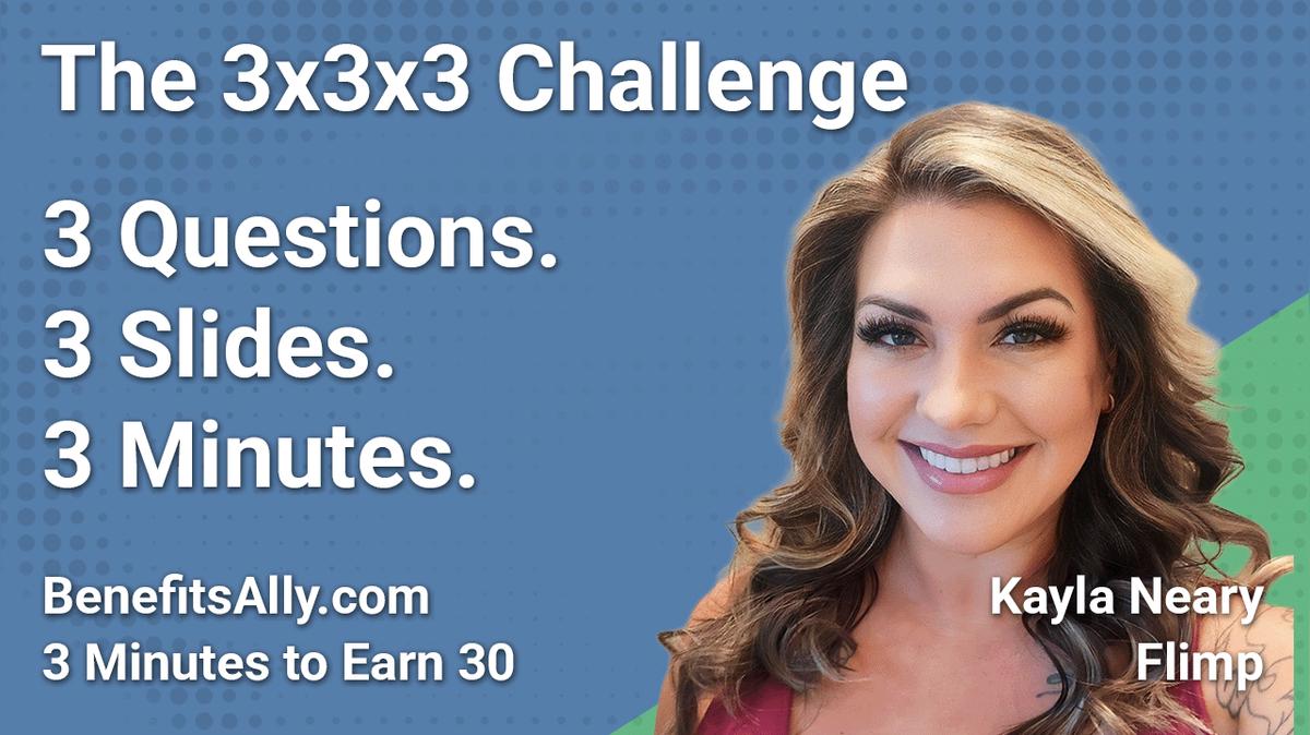 Flimp - 3x3x3 Challenge With Kayla Neary