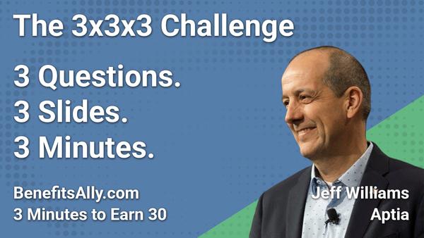Aptia - 3x3x3 Challenge With Jeff Williams
